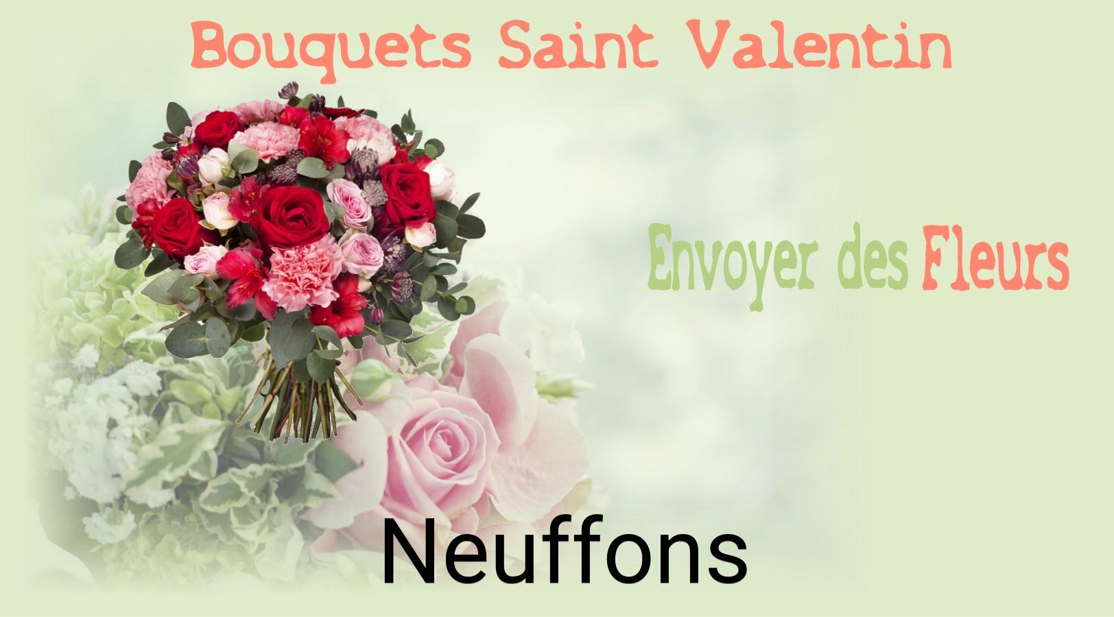 Roses de Saint-Valentin livrées à Neuffons